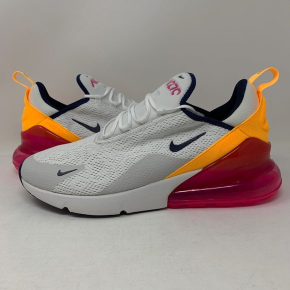 Nike Air Max 270 Running Shoe - Laser Fuchsia Pink - Picture 2 of 11